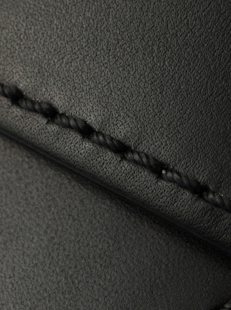 SANDALI SLIDER IN PELLE CON FIBBIA