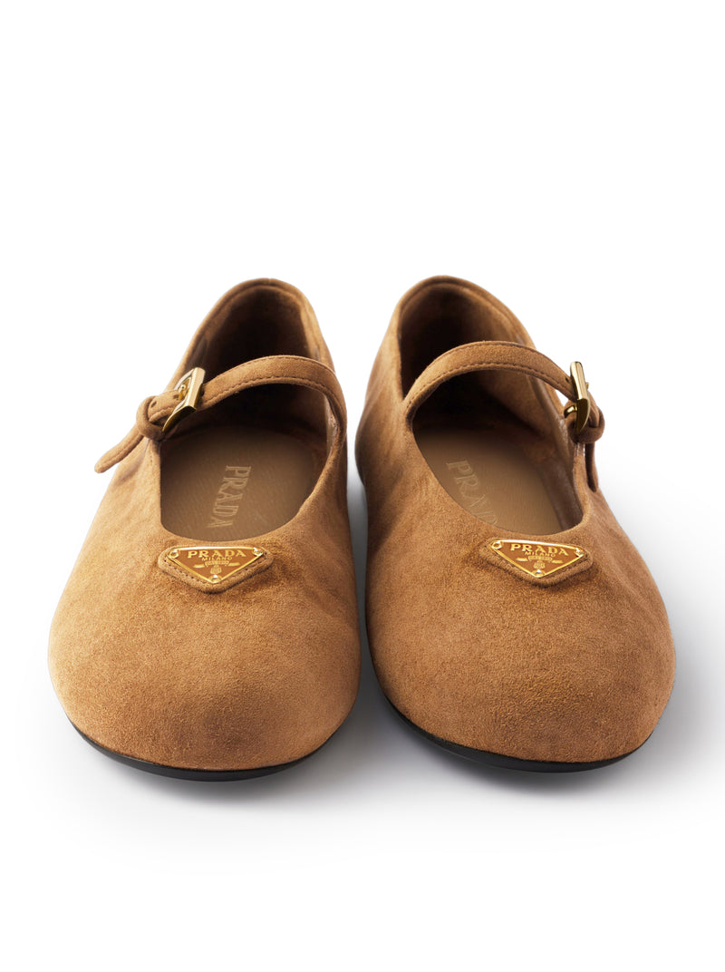 BALLERINE IN PELLE SCAMOSCIATA