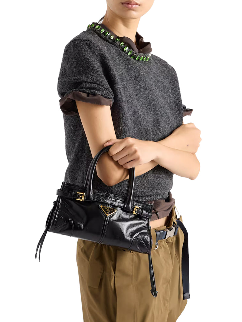 BORSA A MANO BONNIE MINI IN PELLE