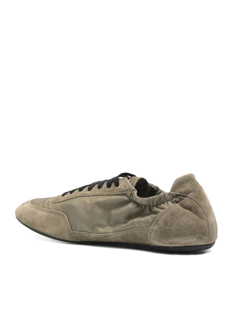 SNEAKERS COLLAPSE IN RE-NYLON E PELLE SCAMOSCIATA