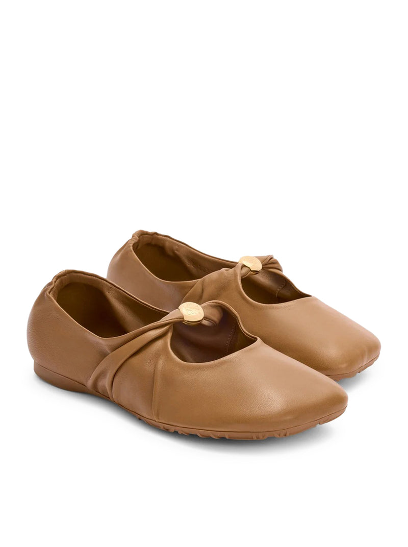 BALLERINE PEBBLE IN NAPPA DI AGNELLO