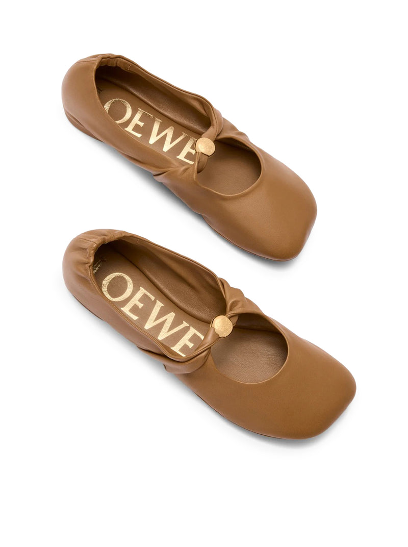 BALLERINE PEBBLE IN NAPPA DI AGNELLO