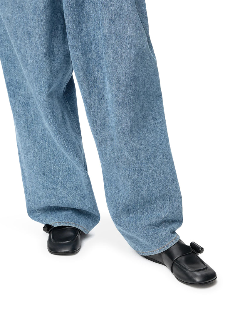 MOCASSINO TOGGLE IN PELLE DI VITELLO LISCIA E LUCIDA