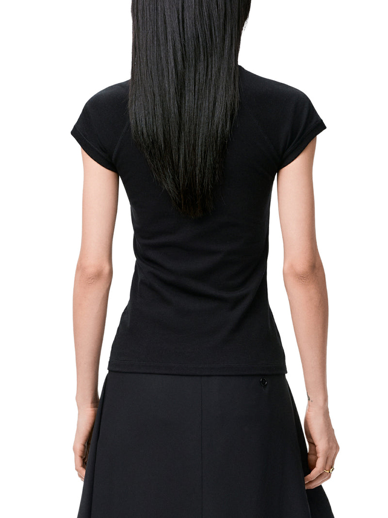 T-SHIRT SMALL FIT CON RICAMO ANAGRAM