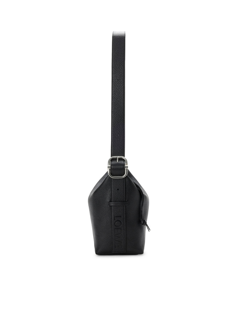 BORSA HOBO LOOP IN PELLE DI VITELLO GRANATA
