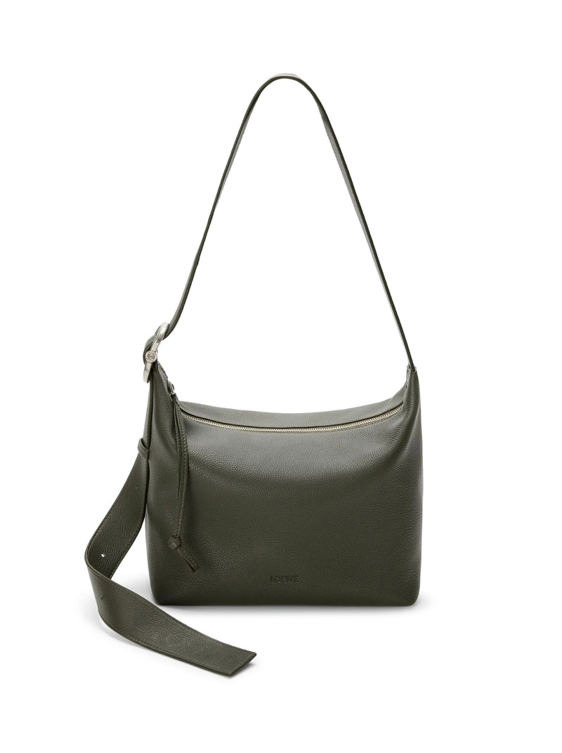 BORSA HOBO LOOP IN PELLE DI VITELLO GRANATA