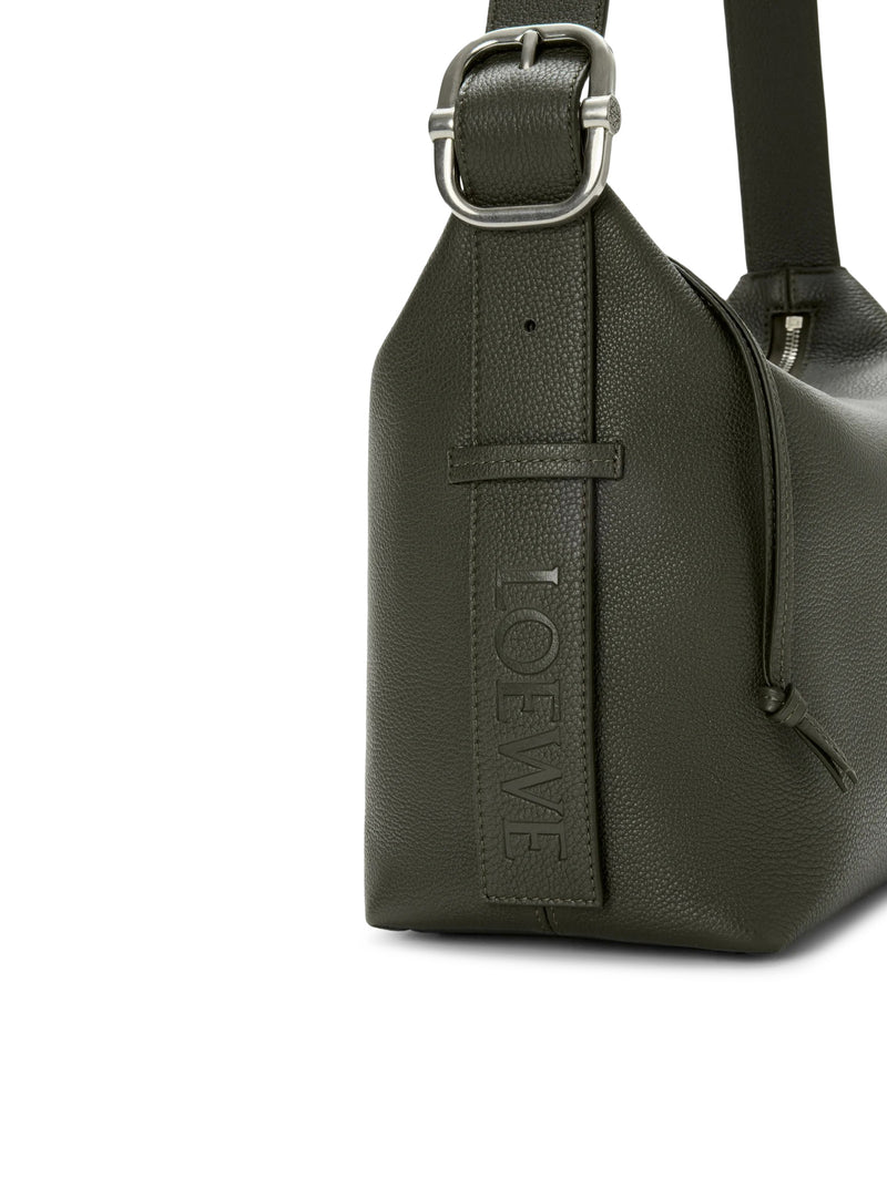 BORSA HOBO LOOP IN PELLE DI VITELLO GRANATA