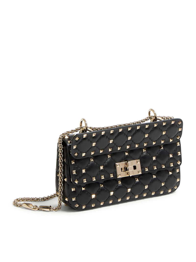 BORSA PICCOLA ROCKSTUD SPIKE IN NAPPA