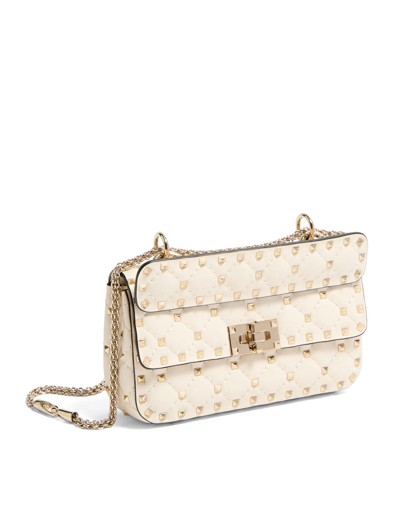 BORSA PICCOLA ROCKSTUD SPIKE IN NAPPA