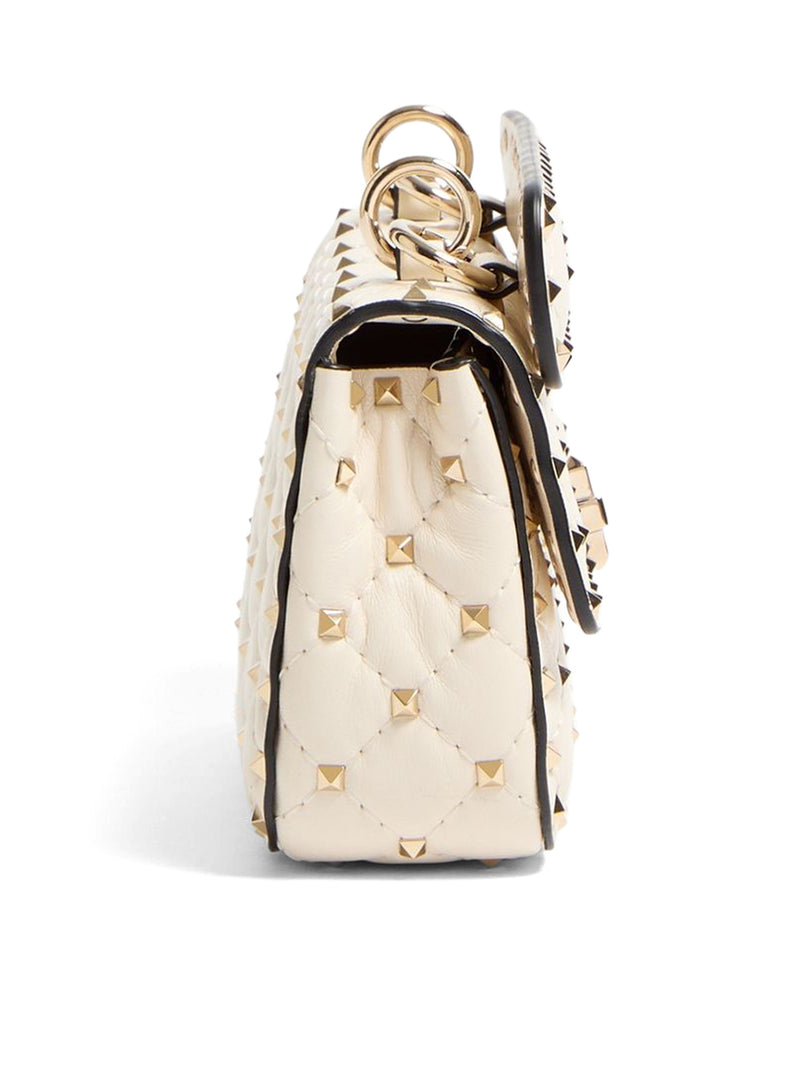 BORSA PICCOLA ROCKSTUD SPIKE IN NAPPA