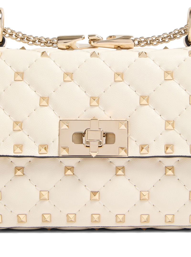 BORSA PICCOLA ROCKSTUD SPIKE IN NAPPA