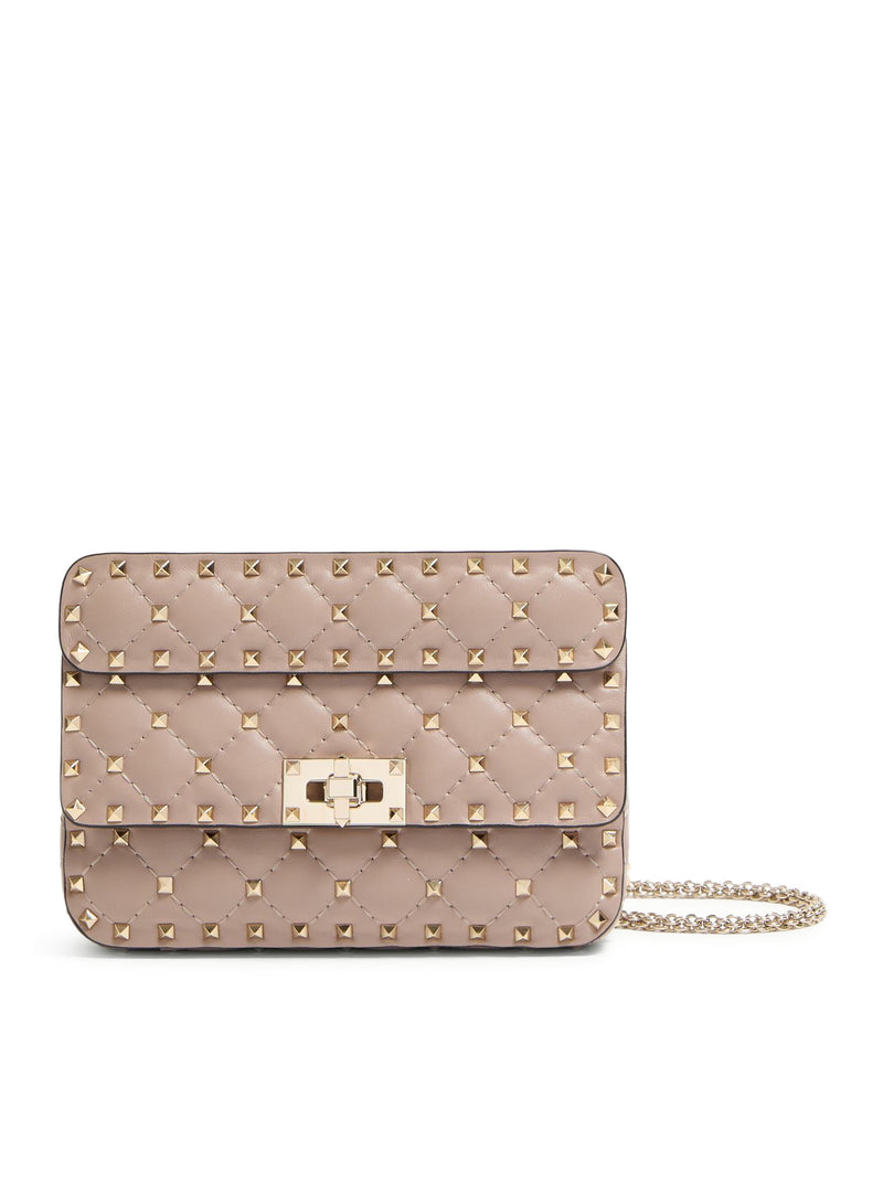 BORSA PICCOLA ROCKSTUD SPIKE IN NAPPA