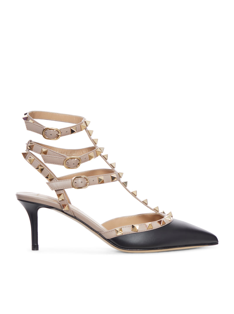 DÉCOLLETÉ ROCKSTUD IN PELLE