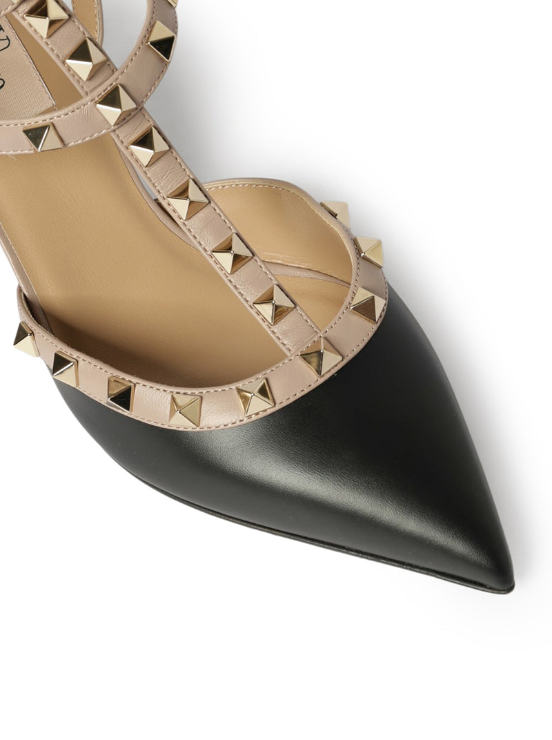 DÉCOLLETÉ ROCKSTUD IN PELLE
