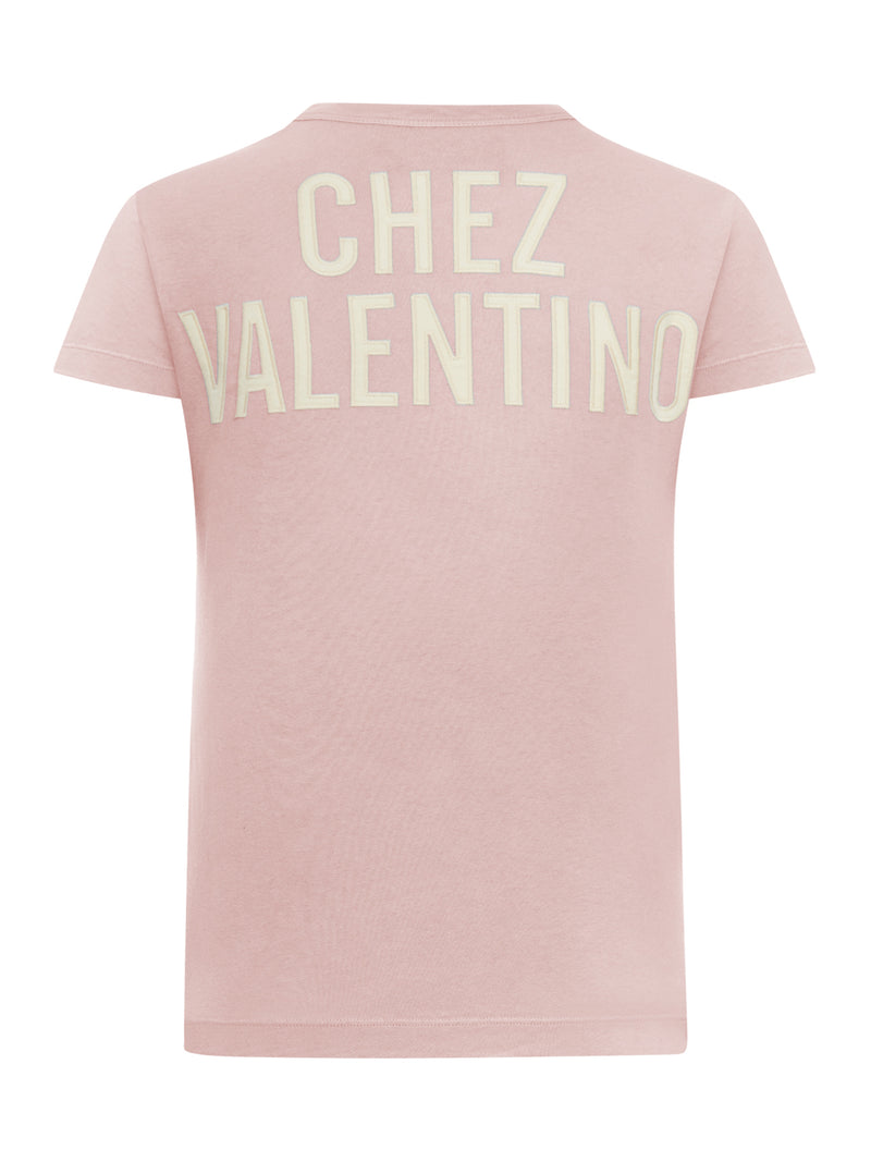 T-SHIRT IN JERSEY DI COTONE CON STAMPA