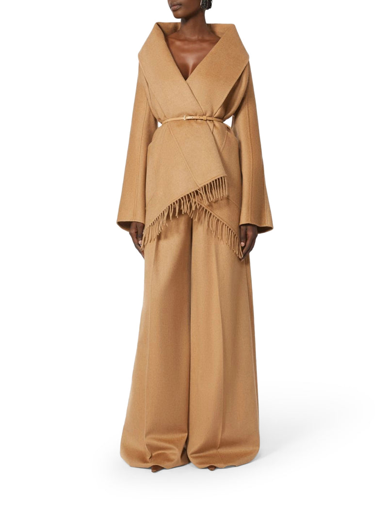 CAPPOTTO CARDIGAN IN CAMMELLO