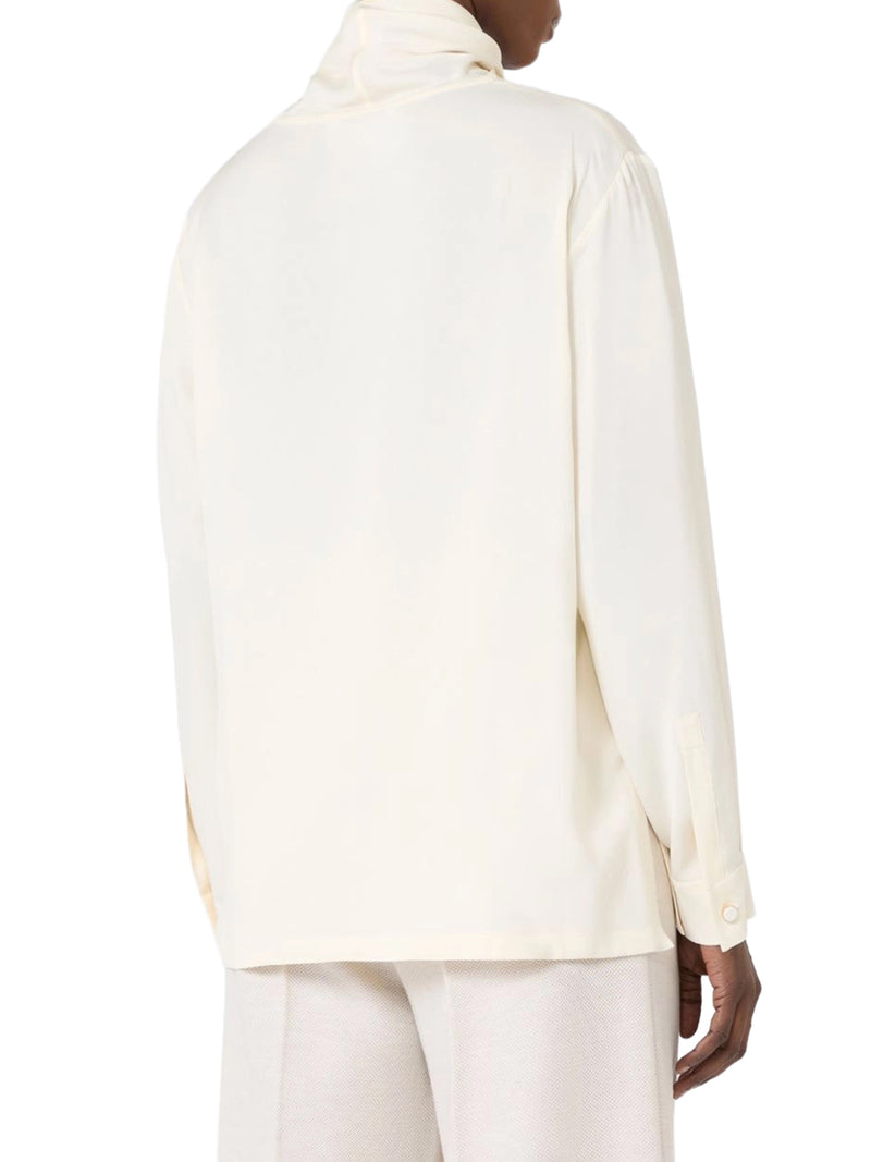 BLUSA IN CHARMEUSE DI SETA