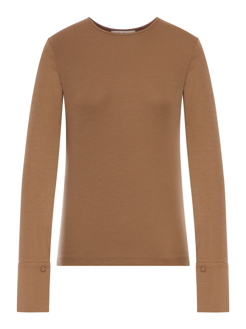 T-SHIRT MADRE IN JERSEY DI LANA