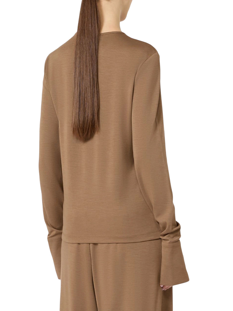 T-SHIRT MADRE IN JERSEY DI LANA