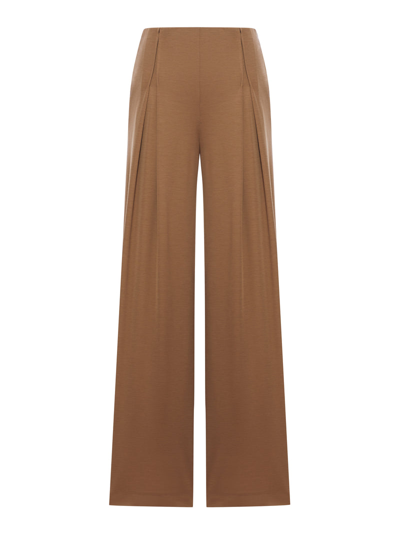 PANTALONE IN JERSEY DI LANA