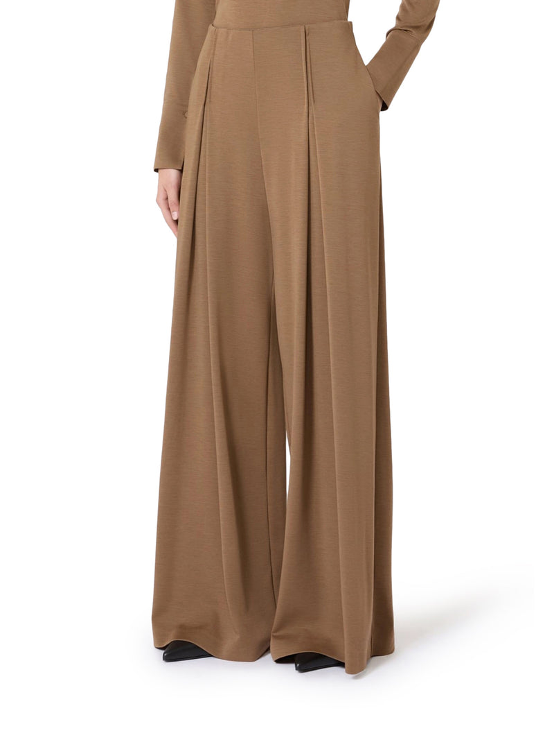 PANTALONE IN JERSEY DI LANA