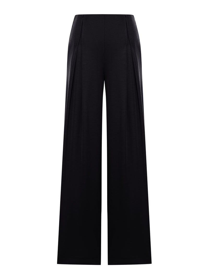 PANTALONE IN JERSEY DI LANA