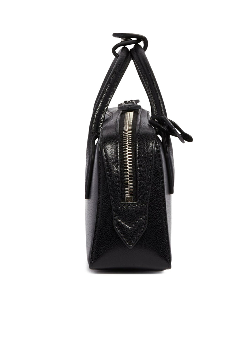 POCHETTE LE TECKEL IN PELLE DI CAPRA LUCIDA