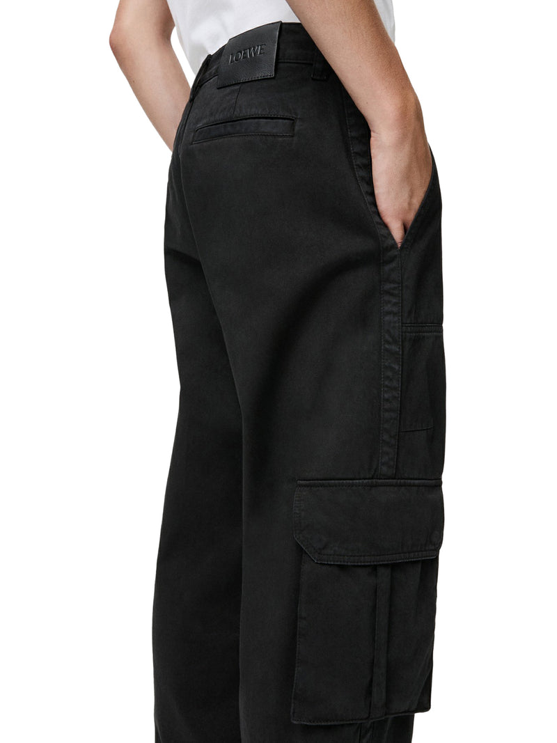 PANTALONI CARGO IN COTONE