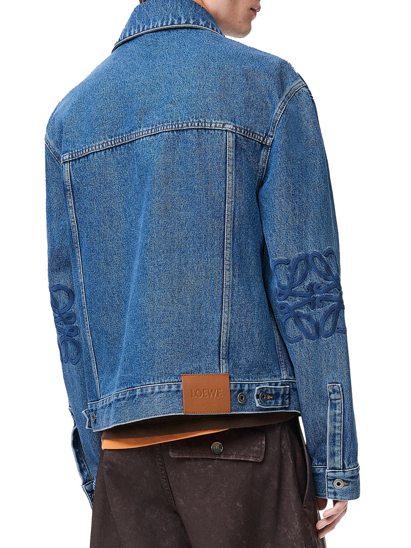 GIACCA IN DENIM CON ANAGRAM