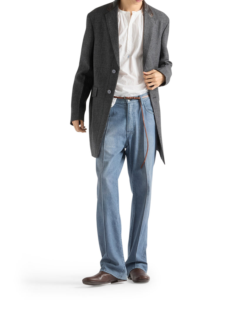 JEANS CINQUE TASCHE IN DENIM WASHED