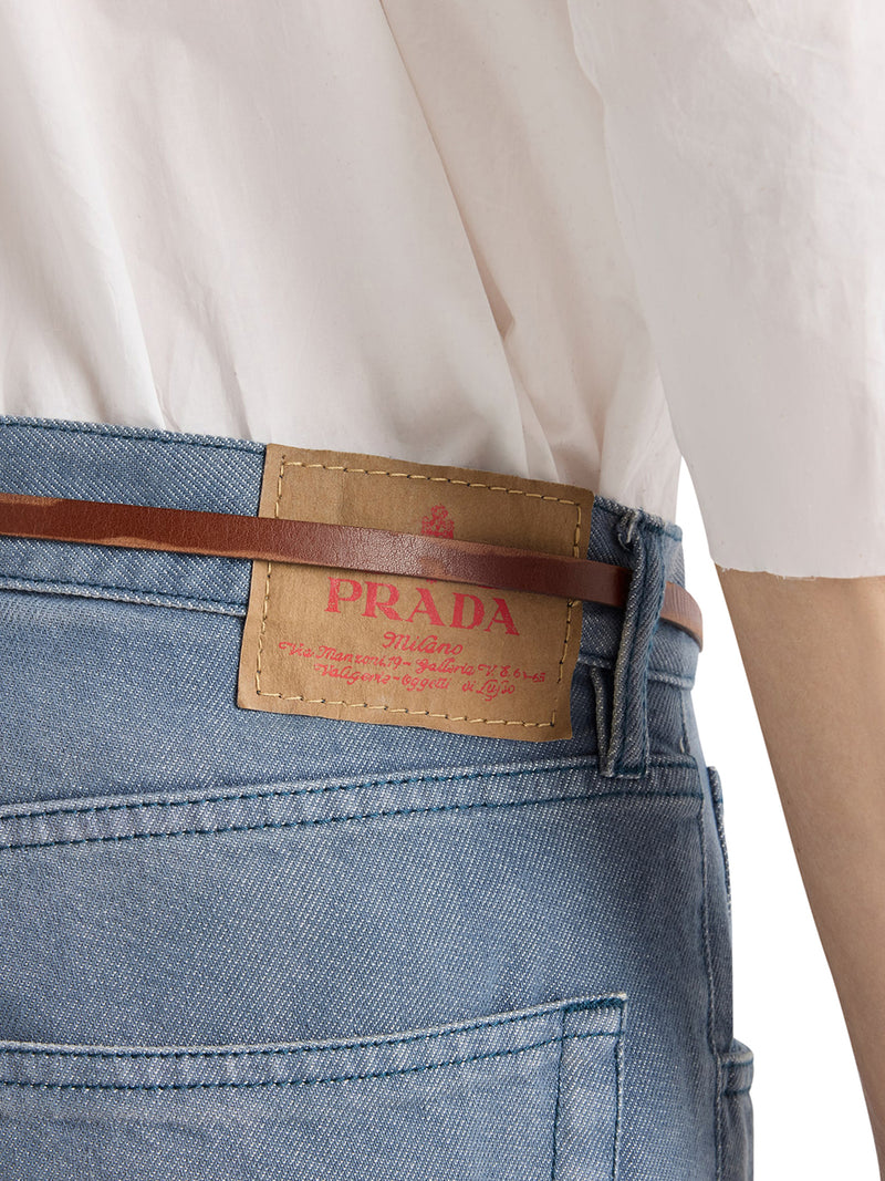 JEANS CINQUE TASCHE IN DENIM WASHED