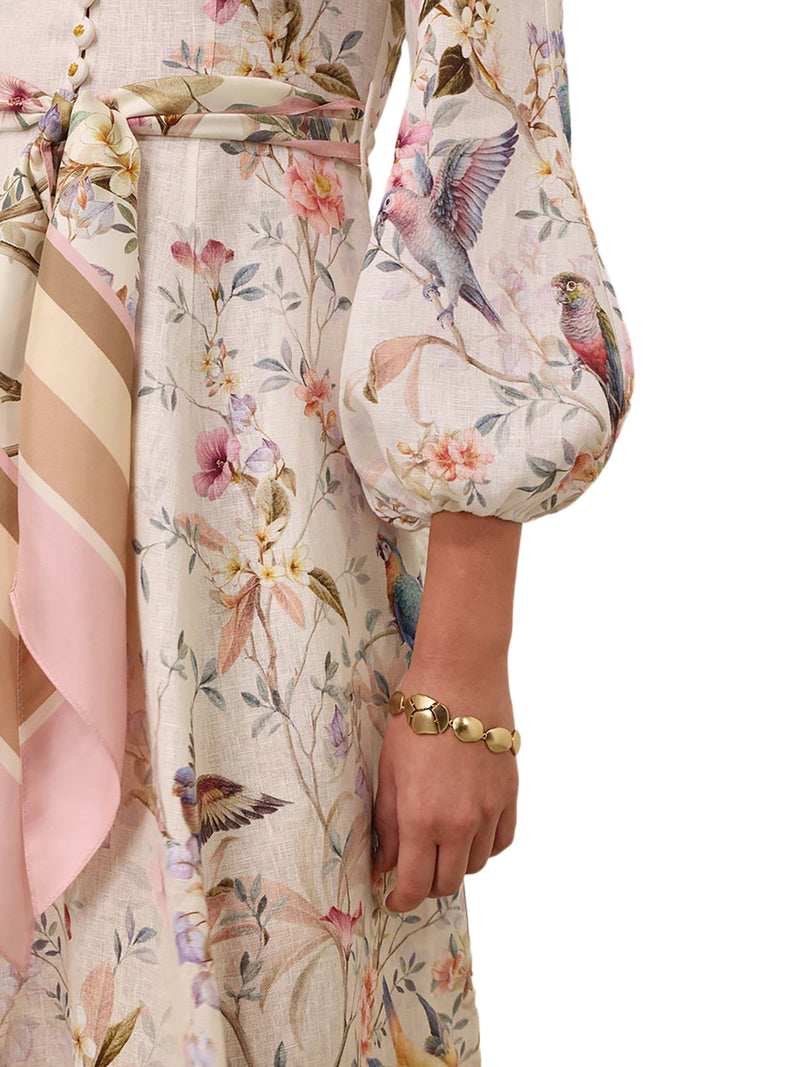 ABITO MIDI A BOTTONI REBELLION