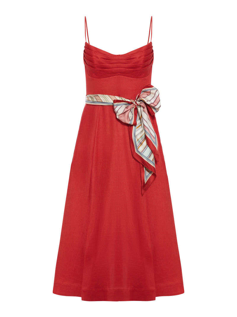 ABITO MIDI REBELLION TUCK