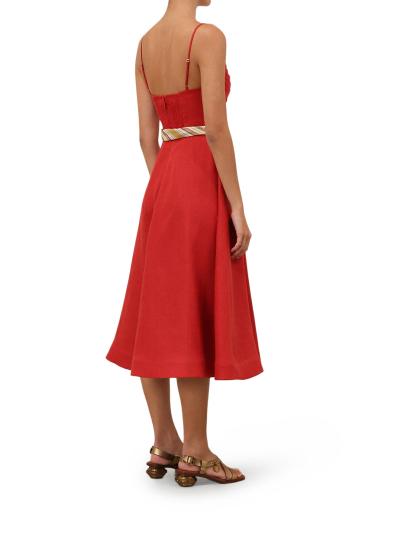 ABITO MIDI REBELLION TUCK