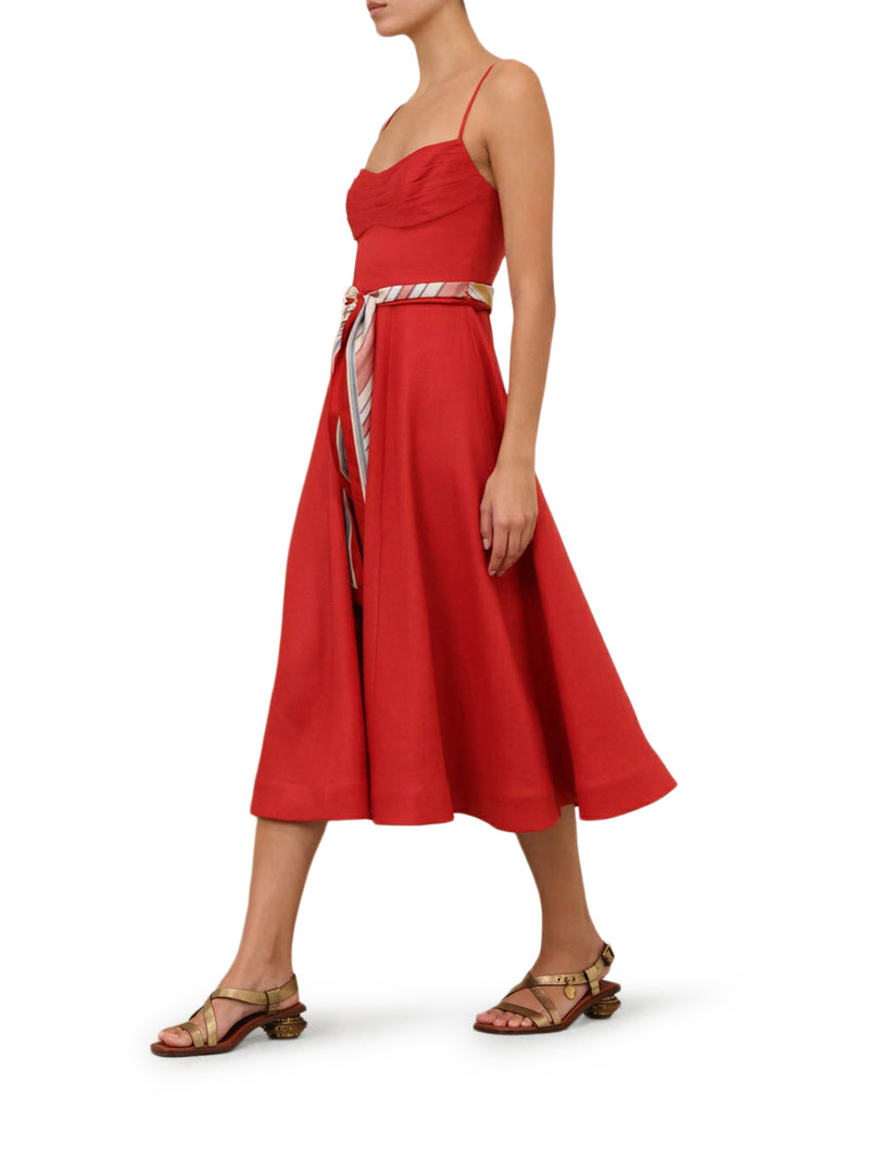 ABITO MIDI REBELLION TUCK