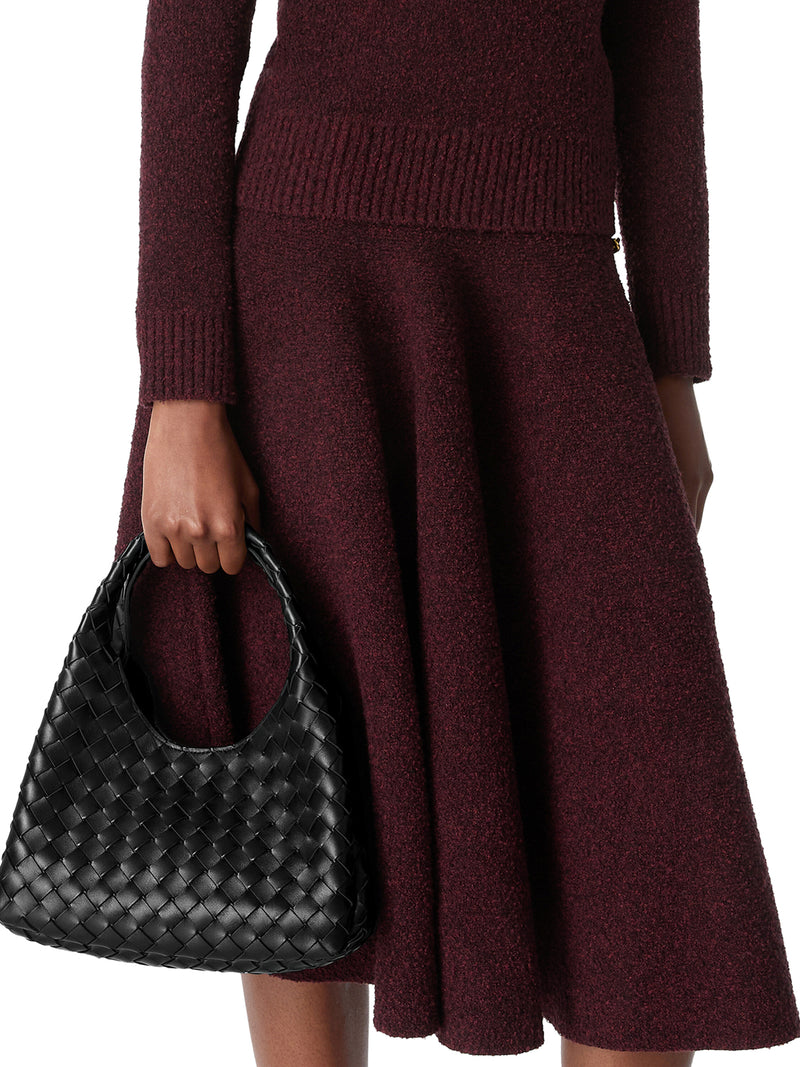 BORSA CAMPANA PICCOLA IN PELLE