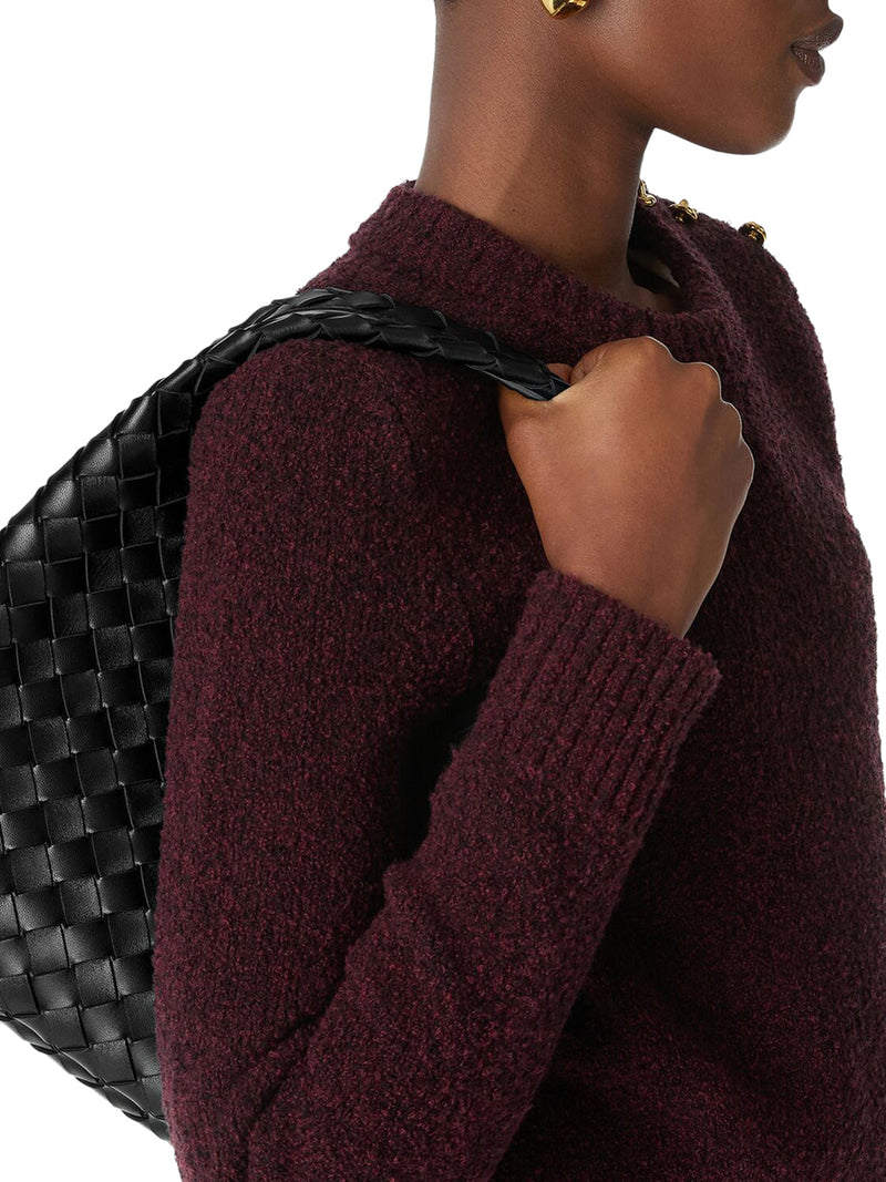 BORSA CAMPANA PICCOLA IN PELLE