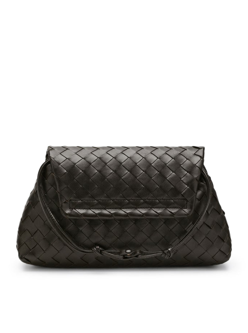 POUCH INTRECCIATO IN PELLE