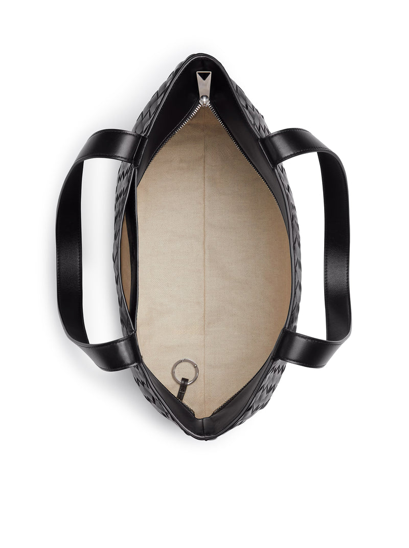 BORSA TOTE INTRECCIATO CON ZIP