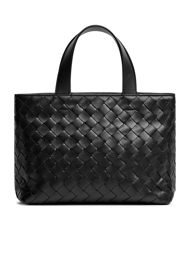BORSA TOTE MINI INTRECCIATO CON ZIP