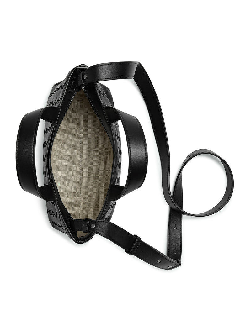 BORSA TOTE MINI INTRECCIATO CON ZIP