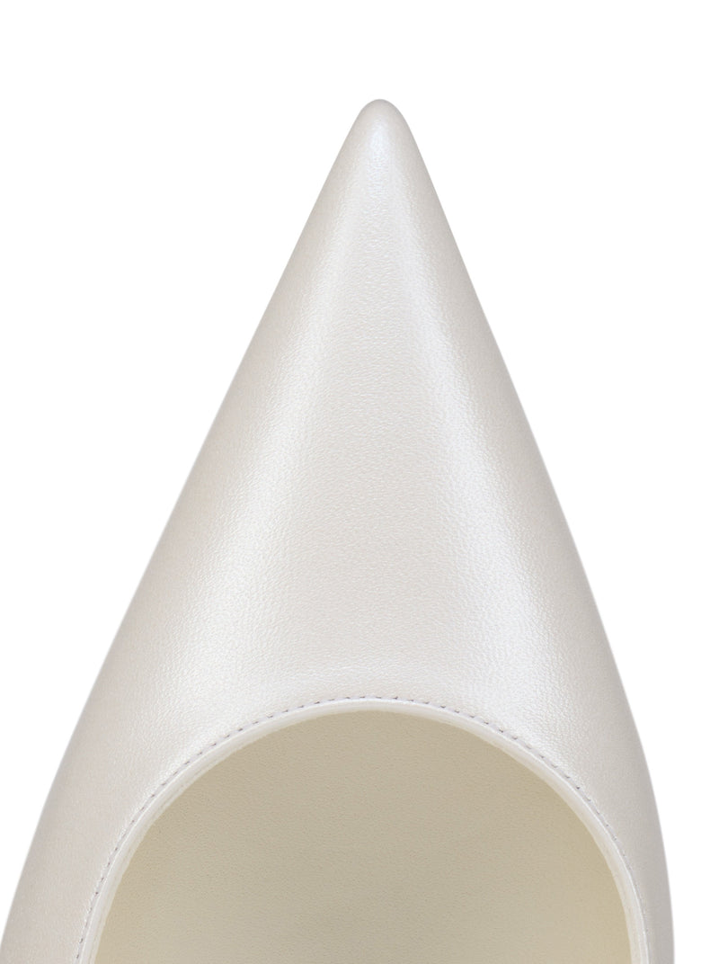 DÉCOLLETÉ 100 MM MISS Z IN PELLE PERLESCENTE