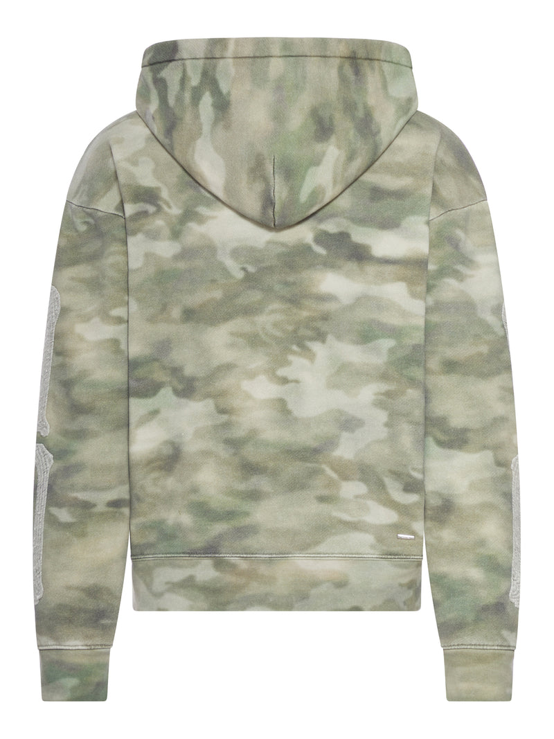 FELPA CON CAPPUCCIO OVERSIZE BONES