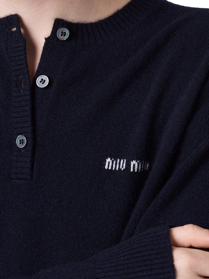 MAGLIONE GIROCOLLO IN CASHMERE