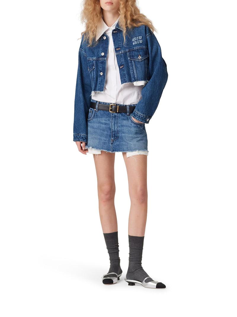 BLOUSON IN DENIM