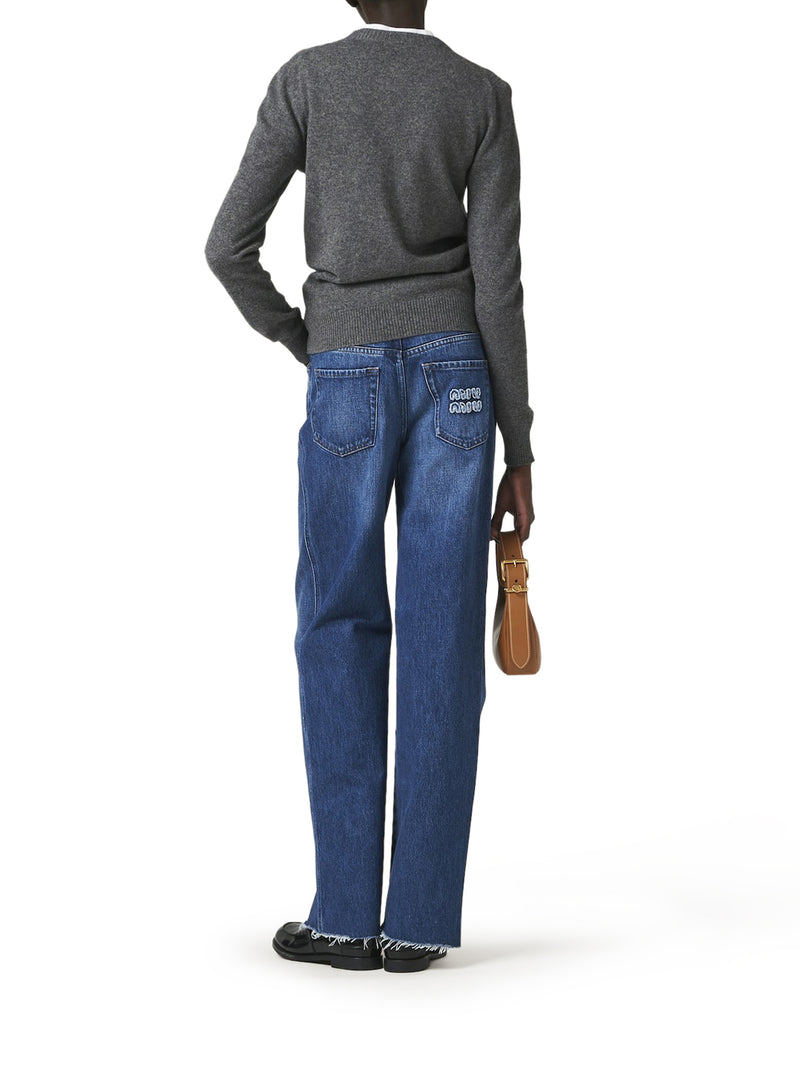 PANTALONI CINQUE TASCHE IN DENIM