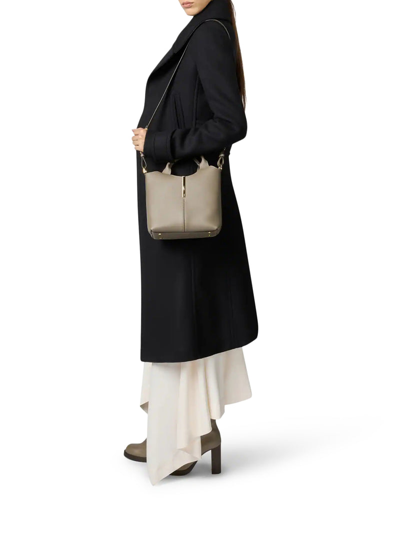 BORSA SHOPPING TOTE IN PELLE MINI