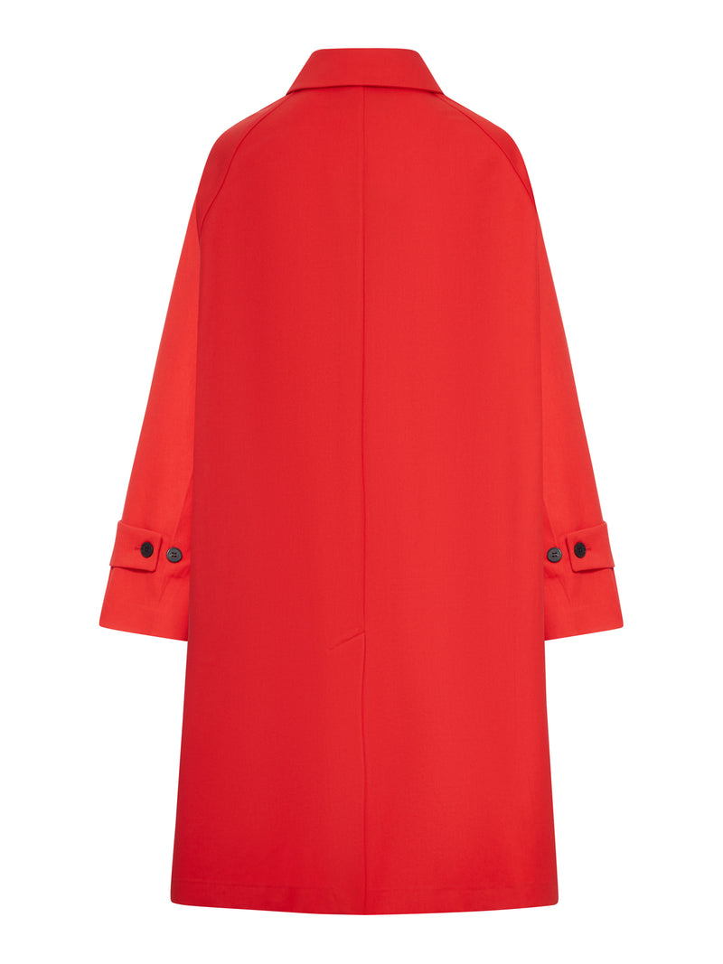 CAPPOTTO IN GABARDINE DI COTONE