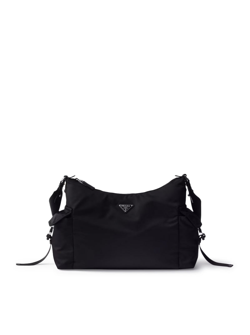 BORSA EXPLORE IN RE-NYLON E PELLE