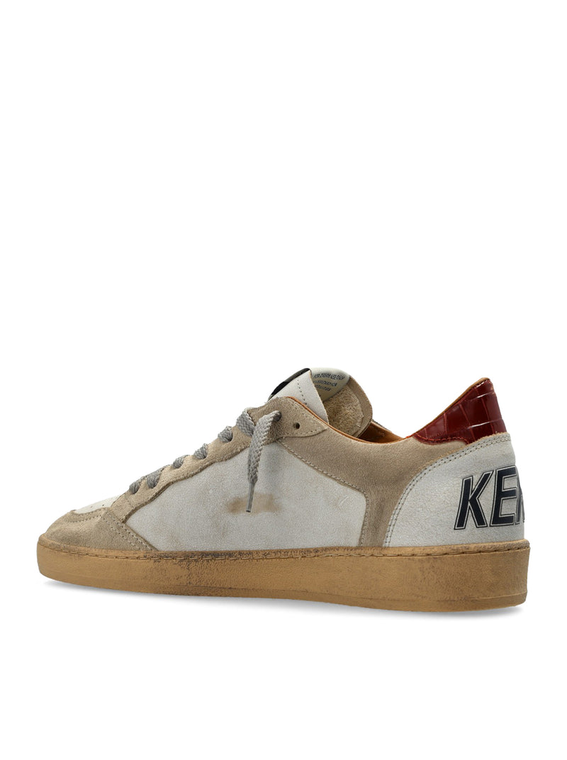 SNEAKERS BALLSTAR IN PELLE SCAMOSCIATA